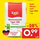 Weizenmehl Type 405 Angebote von Kathi bei Netto Marken-Discount Erfurt für 0,99 €