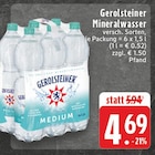 Mineralwasser Medium Angebote von Gerolsteiner bei EDEKA Frechen für 4,69 €