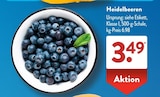 Heidelbeeren bei ALDI SÜD im Prospekt "" für 3,49 €