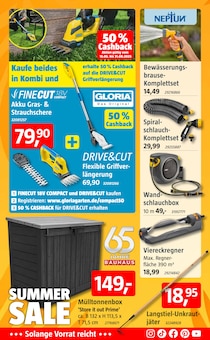 Mülleimer im BAUHAUS Prospekt "SUMMER SALE" mit 8 Seiten (Duisburg)