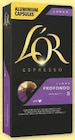 Cafe espresso compatible Nespresso - L'OR en promo chez Super U Chambéry à 1,31 €