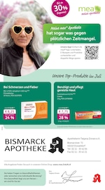 Aktueller mea - meine apotheke Apotheke Prospekt in Düsseldorf und Umgebung, "Unsere Juli-Angebote" mit 4 Seiten, 01.07.2025 - 31.07.2025