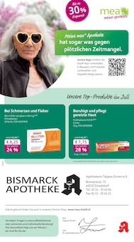 Aktueller mea - meine apotheke Prospekt für Düsseldorf und Ungebung, Seiten zum blättern mea - meine apotheke Prospekt Unsere Juli-Angebote mit Seiten in Düsseldorf und Umgebung