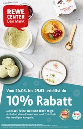 REWE Prospekt: "Dein Markt", 32 Seiten, 24.03.2025 - 29.03.2025