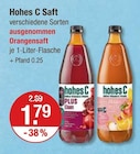 Saft Plus Eisen von Hohes C im aktuellen V-Markt Prospekt für 1,79 €