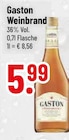 Weinbrand von Gaston im aktuellen Trinkgut Prospekt für 5,99 €
