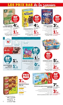 Promotion Céréales dans le prospectus Super U, valable du 12/08/2025 au 24/08/2025 Promo Céréales dans le catalogue Super U du moment à la page 6