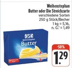 Butter von Weihenstephan im aktuellen EDEKA Prospekt für 1,29 €