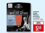Kodiak Wildlachs geräuchert Angebote von Friedrichs bei Marktkauf Nürtingen für 5,55 €