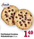 Softbaked Cookies Schokodrops Angebote von Scheck-in Manufaktur bei E center Heidelberg für 1,49 €