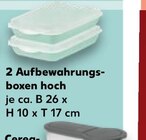 2 Aufbewahrungsboxen hoch Angebote bei Kaufland Fulda für 3,33 €