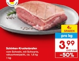 Aktuelle Fleisch Angebote bei Netto Marken-Discount in Karlsruhe Aktuelles Schinken-Krustenbraten Angebot bei Netto Marken-Discount in Karlsruhe ab 3,99 €
