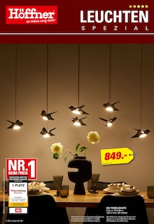 LED-Lampe im aktuellen Höffner Prospekt (Hannover) LED-Lampe im Höffner Prospekt "LEUCHTEN SPEZIAL" mit 8 Seiten (Hannover)
