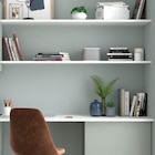 Tablette mélaminé blanc 50 x 250 cm, ép. 1,8cm à 11,90 € dans le catalogue Castorama