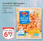 White Tiger Garnelen Angebote von Escal bei GLOBUS Erfurt für 6,99 €