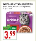Katzennassnahrung im Angebot bei Marktkauf in Bochum Katzennassnahrung Angebote von Whiskas bei Marktkauf Bochum für 3,99 €
