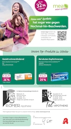 mea - meine apotheke Prospekt "Unsere Oktober-Angebote" für Perl, 4 Seiten, 01.10.2025 - 31.10.2025