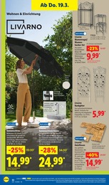 Lidl Sonnenschirm im Prospekt Lidl Sonnenschirm im Prospekt