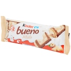 Kinder Bueno White - Kinder - Action à Saint-Nazaire Kinder Bueno White - Kinder en promo chez Action Saint-Nazaire à 0,79 €