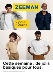 Offre Vêtements dans le catalogue Zeeman du moment à la page 1