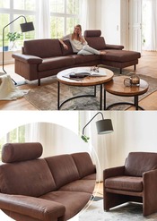 Aktueller Polstermöbel Fischer Prospekt mit Couchtisch, "AUS EIGENER DESIGN WERKSTATT", Seite 5