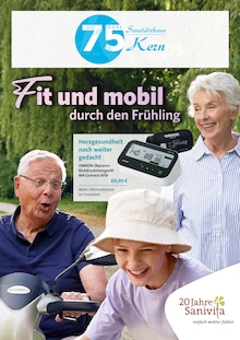 Sanitätshaus Kern Idstein GmbH Prospekt Fit und mobil durch den Frühling mit 6 Seiten
