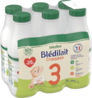 LAIT BLÉDILAIT CROISSANCE 3 BLÉDINA - BLEDINA en promo à 12,69 € chez Auchan Hypermarché LAIT BLÉDILAIT CROISSANCE 3 BLÉDINA - BLEDINA dans le catalogue Auchan Hypermarché