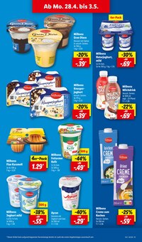 Sahne im Lidl Prospekt "LIDL LOHNT SICH" mit 61 Seiten (München)