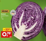 Rotkohl im Angebot bei Netto Marken-Discount in Duisburg Rotkohl Angebote von HEIMAT bei Netto Marken-Discount Duisburg für 0,79 €