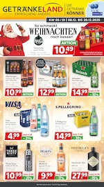 Aktueller Getränkeland Getränkemärkte Prospekt in Bargteheide und Umgebung, "Die Getränkekönner" mit 12 Seiten, 08.12.2025 - 20.12.2025