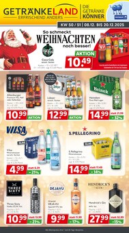 Getränkeland Prospekt der Woche "Die Getränkekönner" Seite 1, 08.12.2025 bis 20.12.2025 für Ahrensburg Aktueller Getränkeland Prospekt "Die Getränkekönner" Seite 1 von 12 Seiten für Ahrensburg