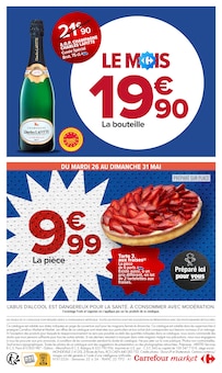 Catalogue Carrefour Market à Fraize cette semaine, valable du 26/05/2026 au 07/06/2026 Prospectus Carrefour Market à Fraize, "CARREFOUR MARKET", 52 pages de promos valables du 26/05/2026 au 07/06/2026