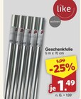 Geschenkfolie im Angebot bei famila Nordwest in Lingen Geschenkfolie Angebote von like bei famila Nordwest Lingen für 1,49 €