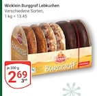 Burggraf Lebkuchen im Angebot bei GLOBUS in Jena Burggraf Lebkuchen Angebote von Wicklein bei GLOBUS Jena für 2,69 €