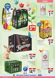 Bier im EDEKA Prospekt "Wir lieben Lebensmittel!" mit 34 Seiten (Plauen)