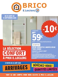 Catalogue Supermarchés de E.Leclerc à Ussel Prospectus E.Leclerc à Ussel, "BRICO", 20 pages, 25/08/2026 - 12/09/2026