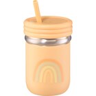 Trinkhalmbecher Edelstahl/Silikon apricot, 300 ml von babylove im aktuellen dm-drogerie markt Prospekt für 8,95 €