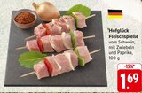 EDEKA - Fleischspieße Angebot im Prospekt Fleischspieße bei EDEKA im Prospekt "" für 1,69 €