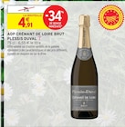 AOP crémant de loire brut - PLESSIS DUVAL dans le catalogue Intermarché Super