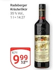 Kräuterlikör Angebote von Radeberger bei GLOBUS Wolfenbüttel für 9,99 €