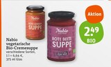 vegetarische Bio-Cremesuppe von Nabio im aktuellen tegut Prospekt für 2,49 €