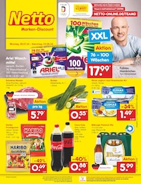 Netto Marken-Discount Prospekt für Kerpen: "Aktuelle Angebote", 56 Seiten, 29.07.2024 - 03.08.2024