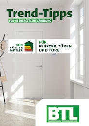 Baustoffhandel Tecklenburger Land Prospekt für Osnabrück: "Trend-Tipps FÜR DIE ENERGETISCHE SANIERUNG", 8 Seiten, 20.09.2024 - 29.09.2024