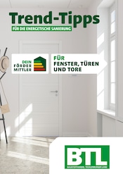 Aktueller Baustoffhandel Tecklenburger Land Baumarkt Prospekt in Greven und Umgebung, "Trend-Tipps FÜR DIE ENERGETISCHE SANIERUNG" mit 8 Seiten, 20.09.2024 - 29.09.2024