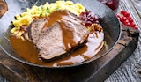 Aktuelles Rinder Sauerbraten Angebot bei REWE in Moers ab 1,59 €