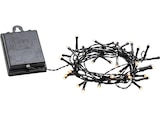 Led lichterkette im MediaMarkt Saturn Prospekt LED Lichterkette für Außen, Batteriebetrieb, 40er Batterielichterkette, Schwarz, Warmweiß von KONSTSMIDE im aktuellen MediaMarkt Saturn Prospekt für 10,99 €