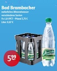 Getränke Hoffmann Marktredwitz - Bad Brambacher Angebot im Prospekt Bad Brambacher bei Getränke Hoffmann im Marktredwitz Prospekt für 5,99 €