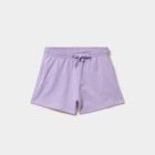 Promo Short molletonné taille élastiquée mauve fille à 4,99 € dans le catalogue La Halle à Haguenau