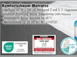 Aktuelles Komfortschaum-Matratze Angebot bei Möbel Mahler Siebenlehn in Dresden ab 198,00 €