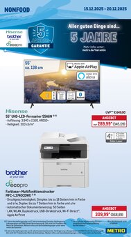 Drucker im aktuellen METRO Prospekt (Hildesheim) Drucker im METRO Prospekt "Wochenangebote SCO + Gewinnspiel+ Markets" mit 29 Seiten (Hildesheim)